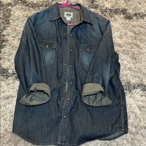 Fossil jean shirt